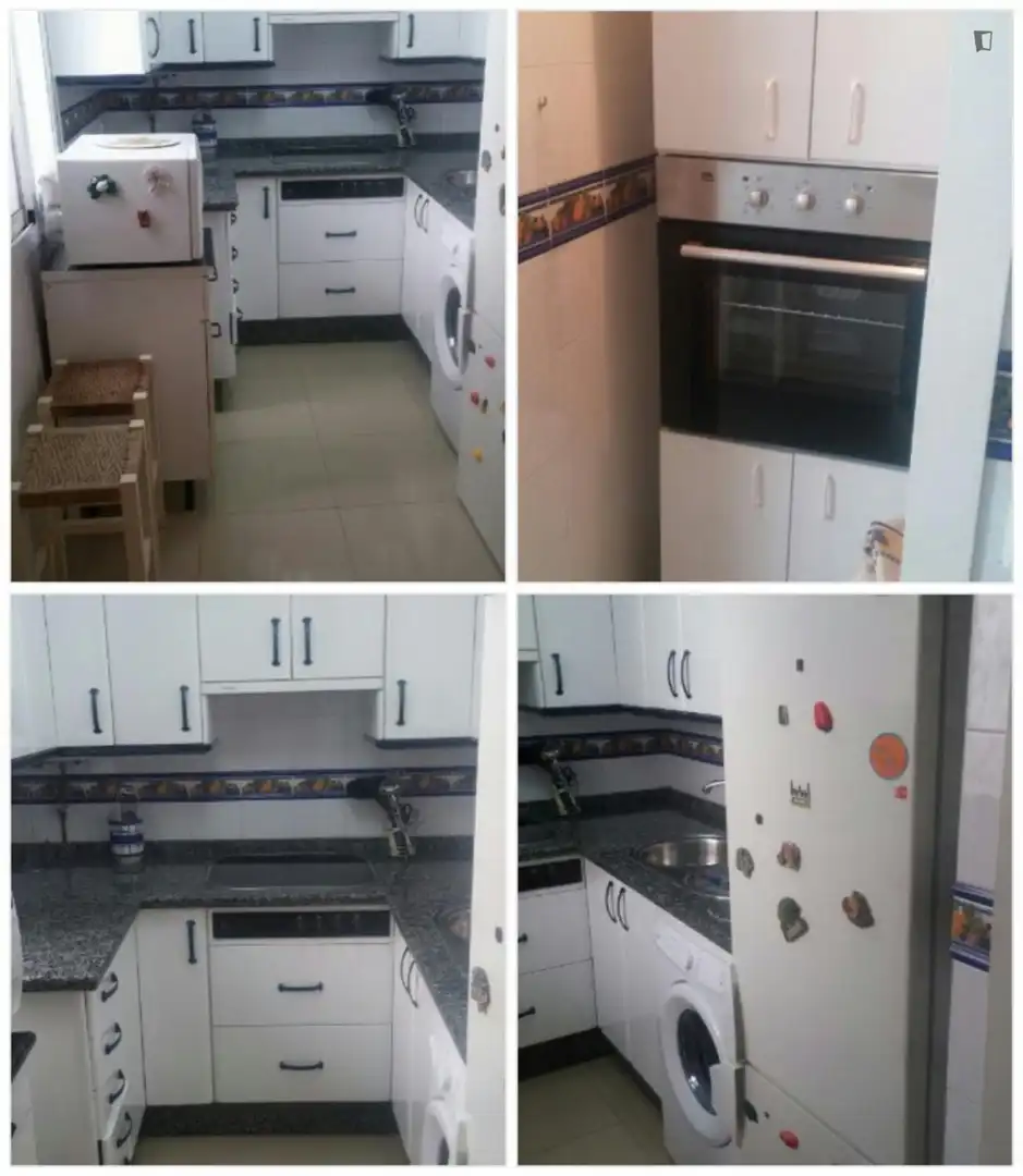 Cuina de Apartament per a compartir en Casco Antiguo