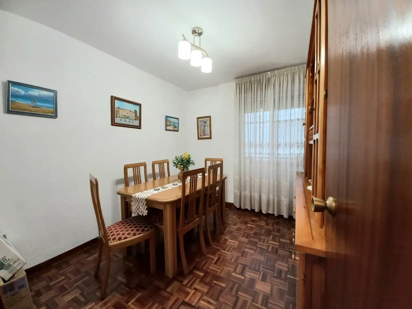 Dining room of Flat for sale in Burgos  with Heating and Storage room