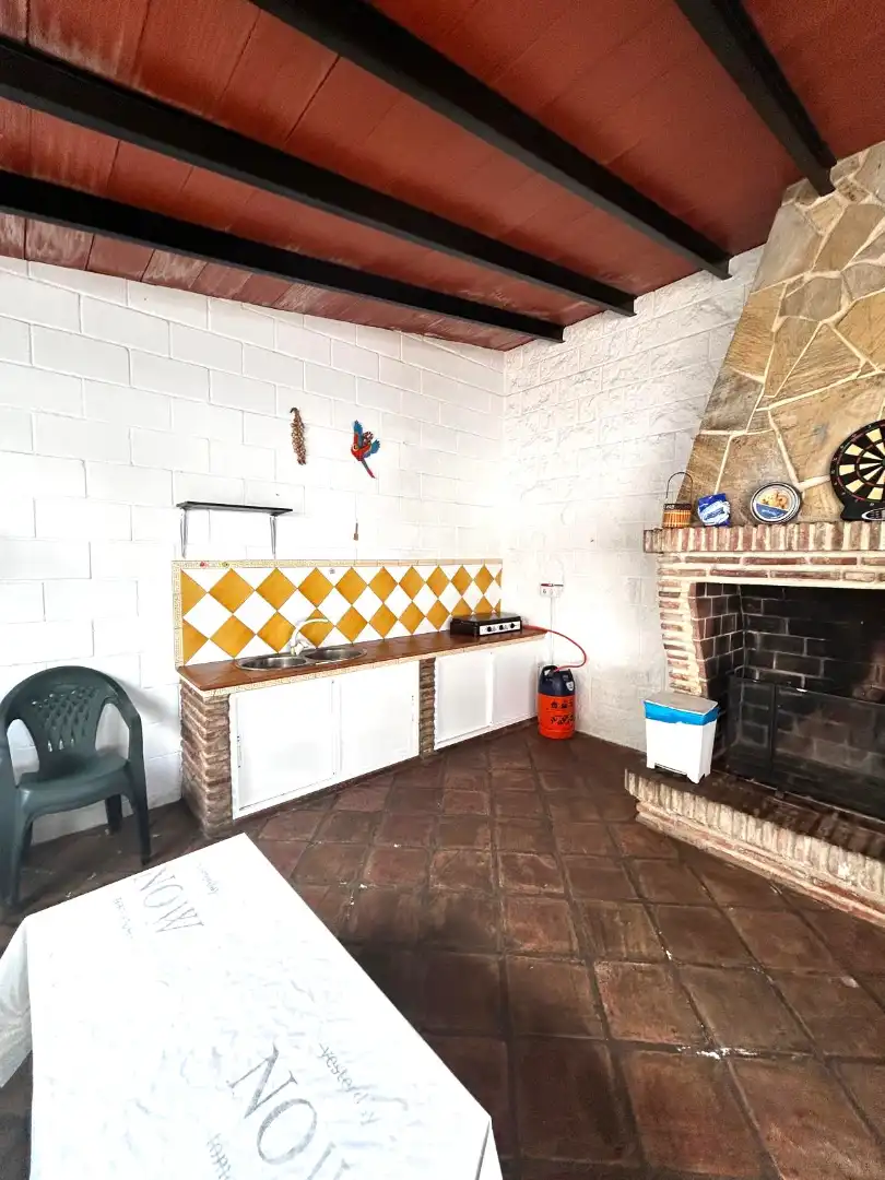 Küche von Einfamilien-Reihenhaus zur Miete in Alhaurín El Grande mit Klimaanlage, Terrasse und Abstellraum