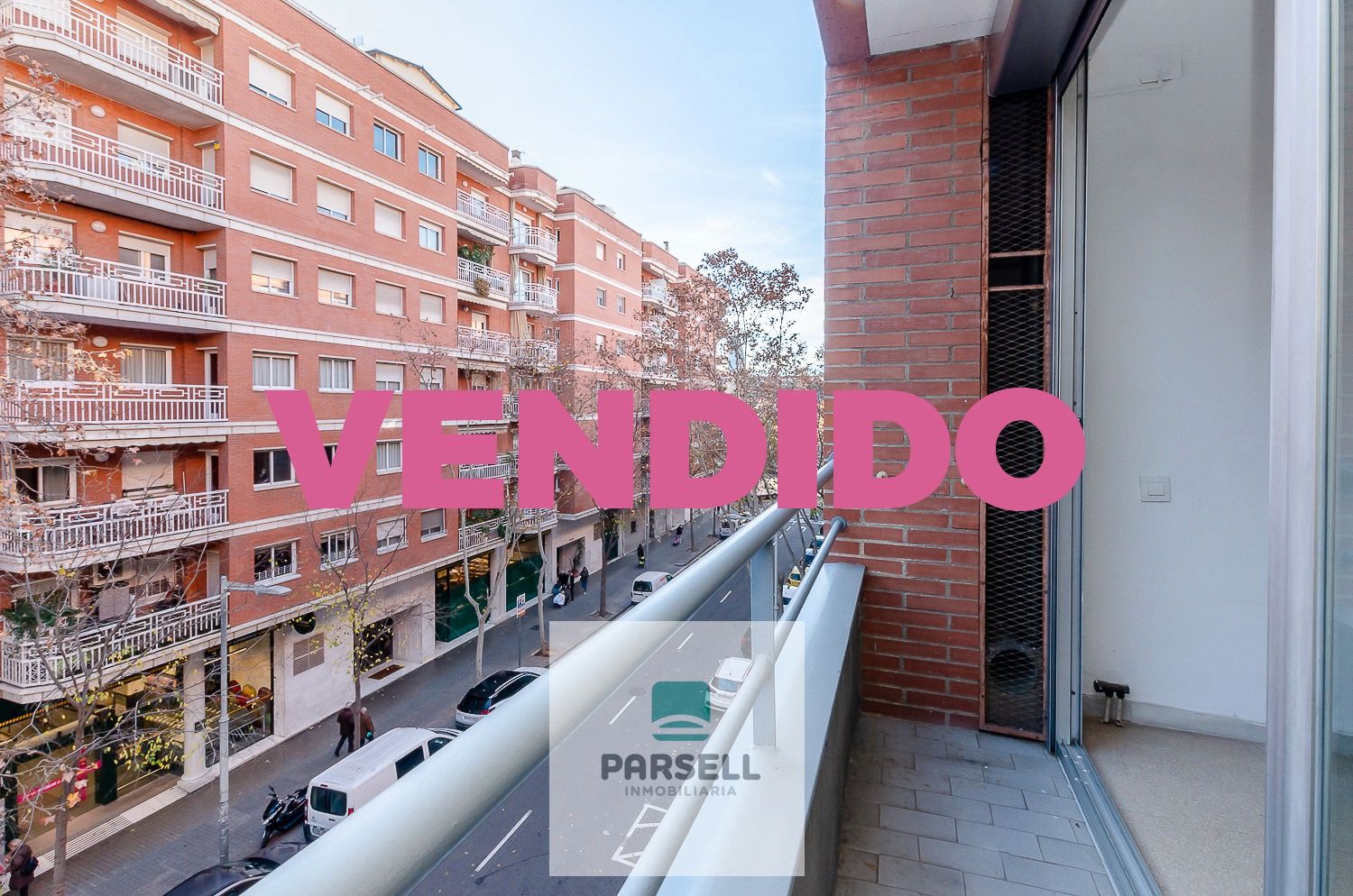 Vista exterior de Pis en venda en  Barcelona Capital amb Aire condicionat, Calefacció i Balcó