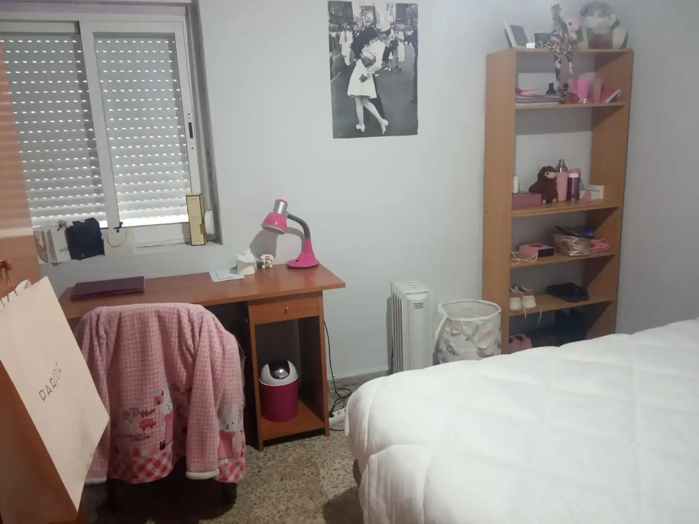 Schlafzimmer von Wohnung zur Miete in Jaén mit Klimaanlage, Heizung und Möbliert