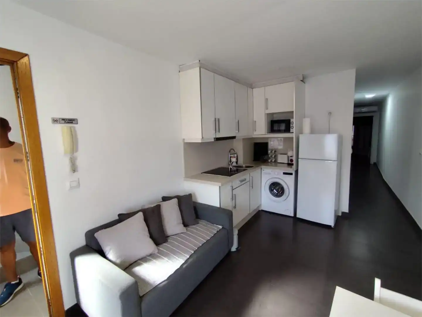 Cuina de Apartament en venda en Badajoz Capital amb Aire condicionat