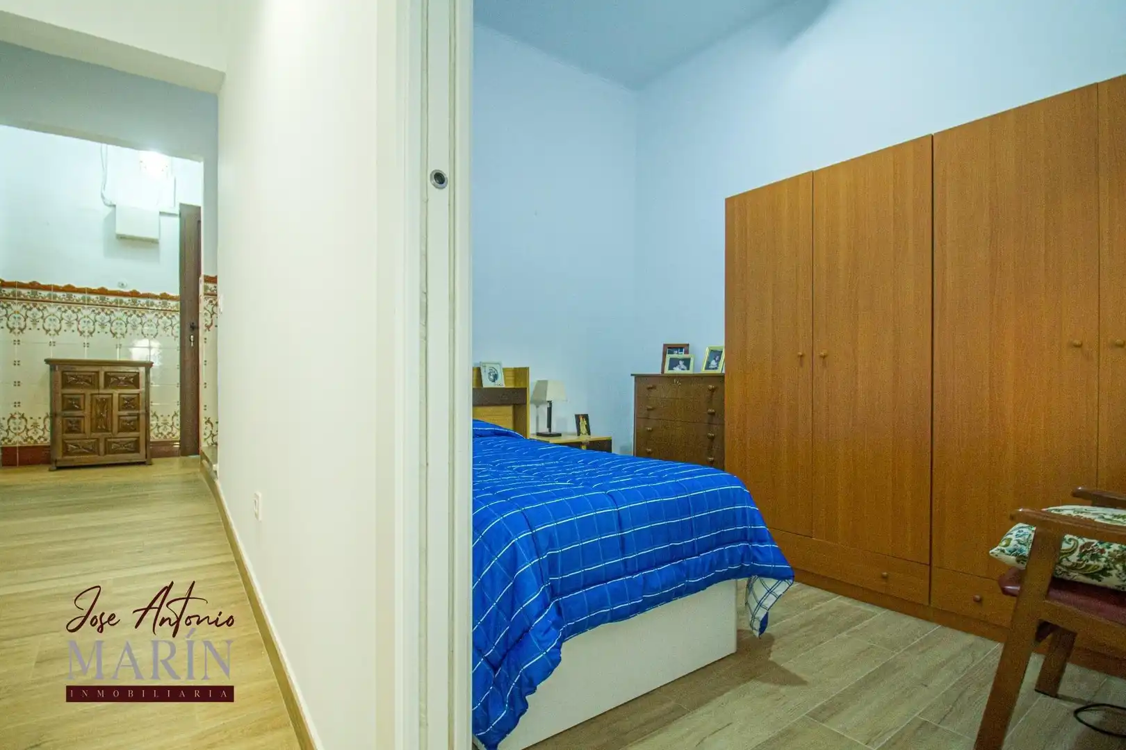 Dormitori de Casa adosada en venda en Badajoz amb Aire condicionat, Jardí privat i Terrassa