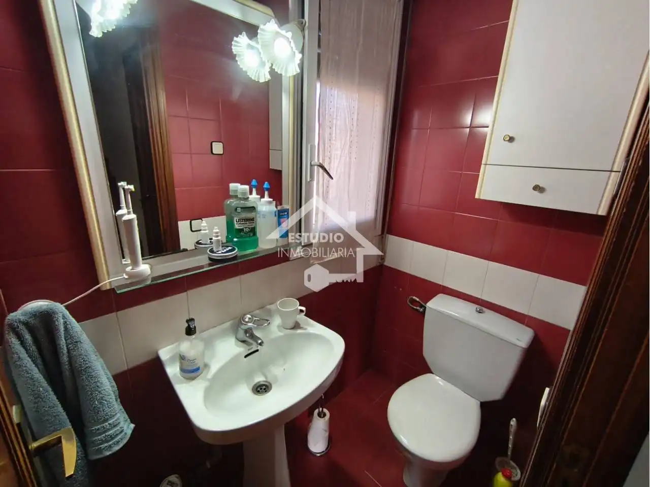 Baño de Casa o chalet en venta en Mendavia con Calefacción, Jardín privado y Parquet
