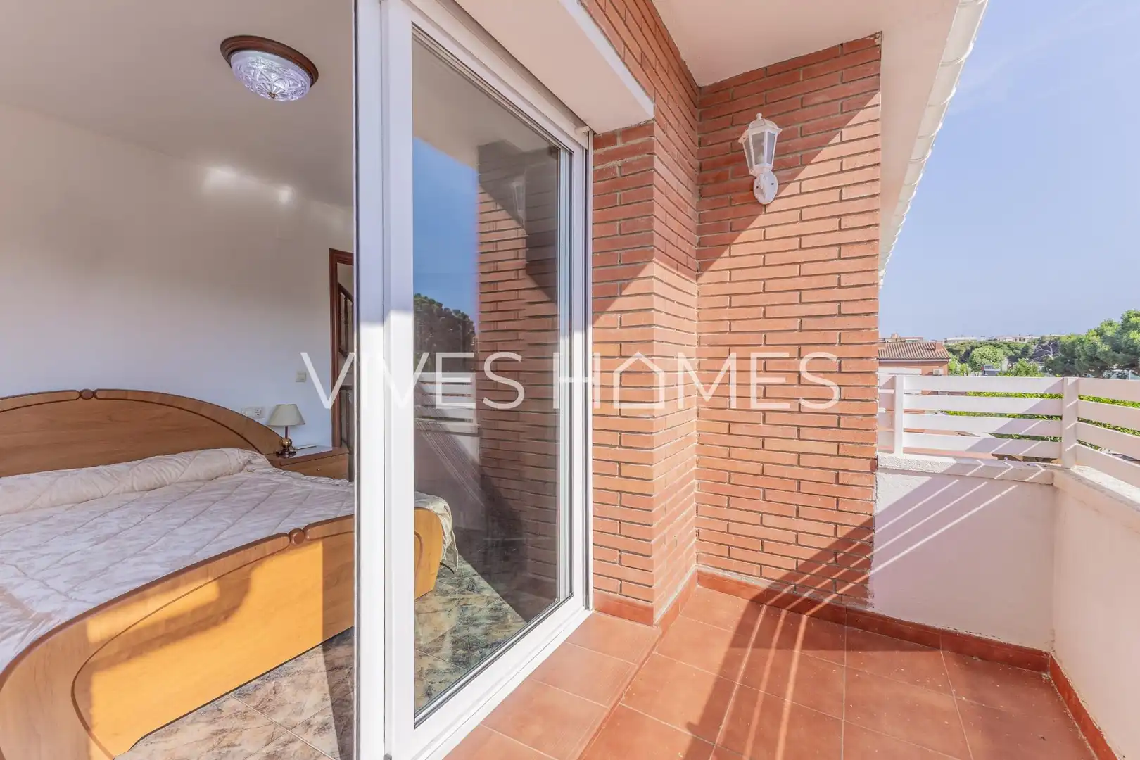 Terrasse von Haus oder Chalet zum Verkauf in Sant Vicenç de Montalt mit Klimaanlage, Heizung und Privatgarten