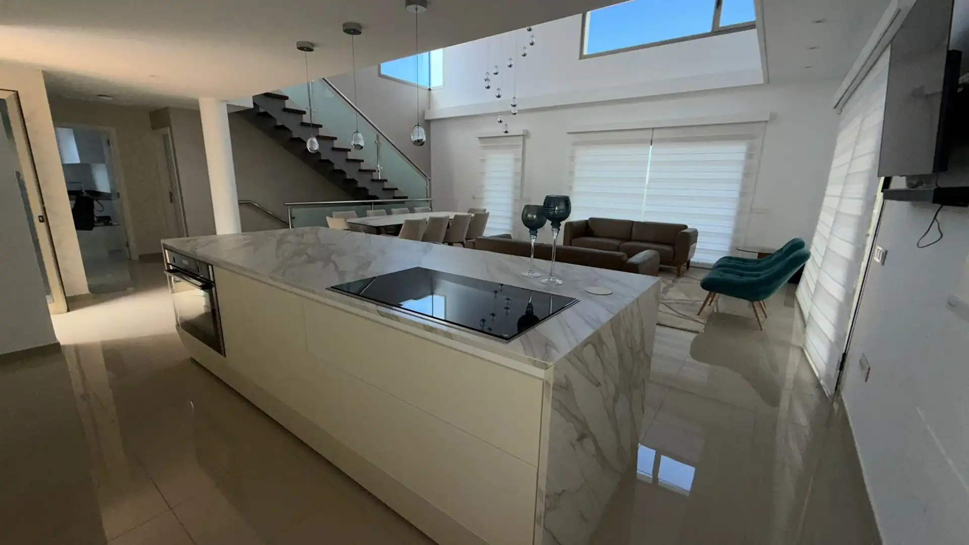 Cuina de Casa o xalet en venda en Puerto de la Cruz amb Aire condicionat, Jardí privat i Terrassa