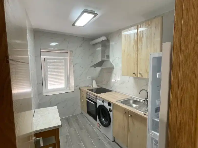Cocina de Piso de alquiler en Membrillera con Aire acondicionado, Calefacción y Amueblado
