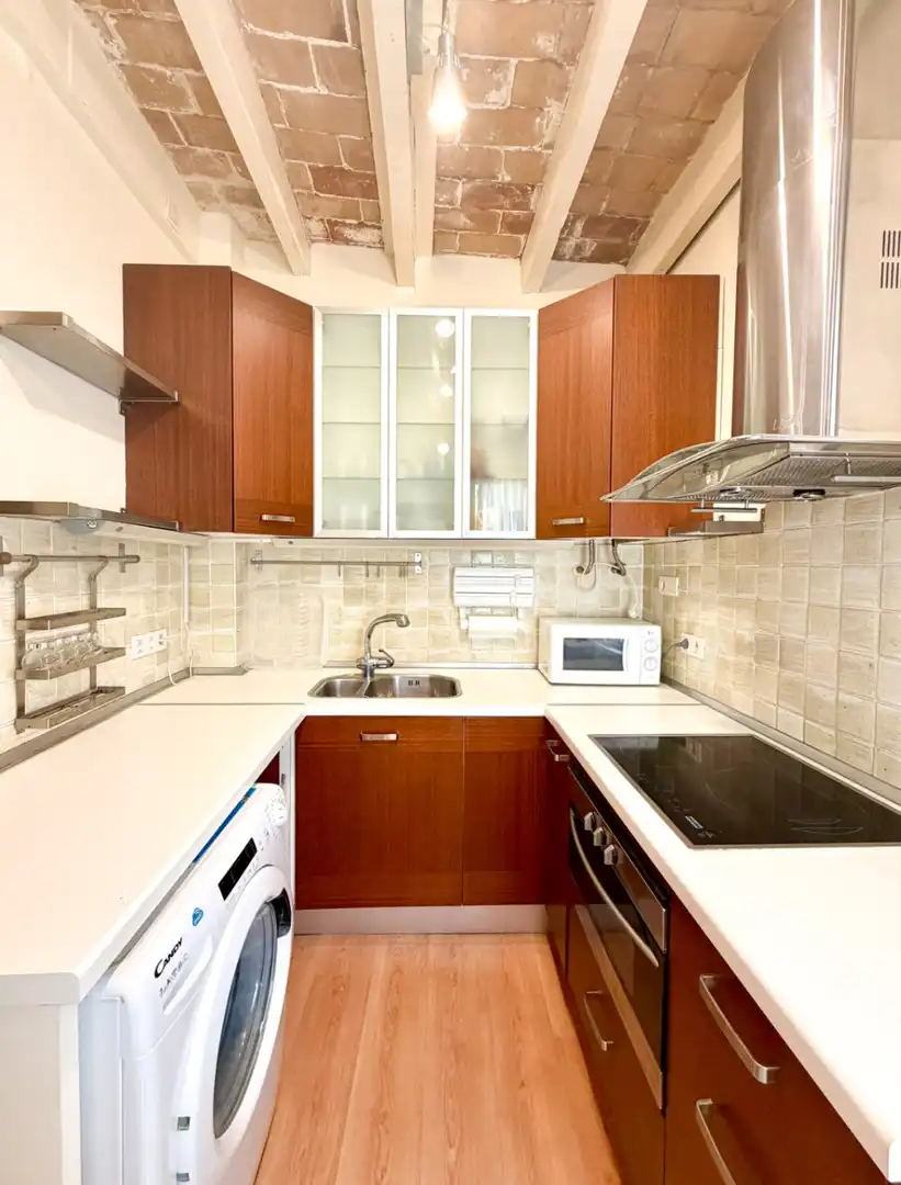 Kitchen of Flat for sale in Sitges  with Air Conditioner, Heating and Terrace