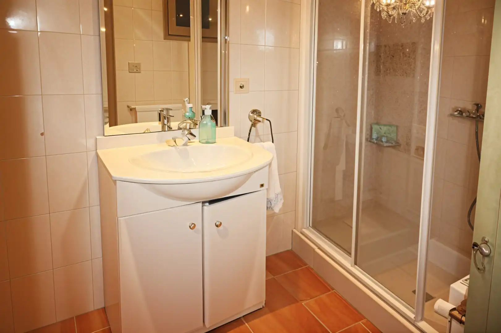 Badezimmer von Haus oder Chalet zum Verkauf in Borrassà mit Heizung und Terrasse