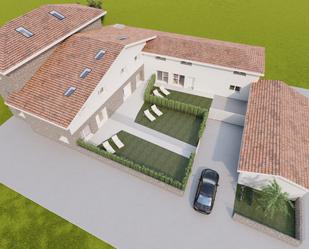 Exterior view of Single-family semi-detached for sale in Vitoria - Gasteiz  with Heating and Private garden