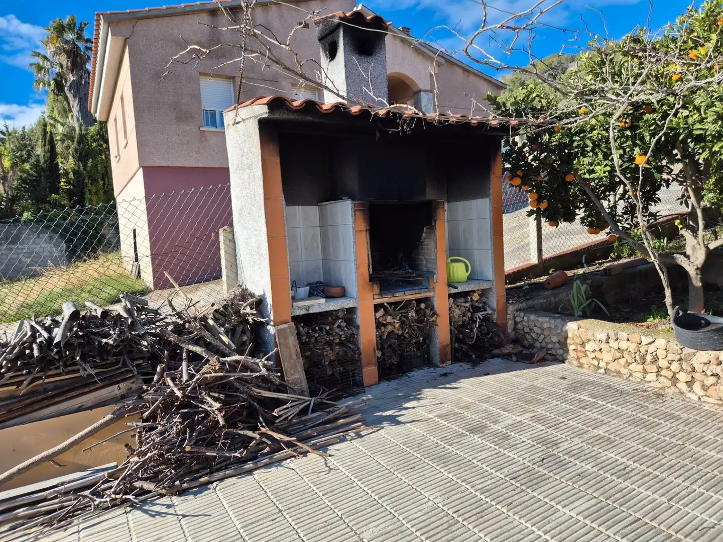 Garden of Houses for sale in Calafell  with Air Conditioner, Heating and Private garden
