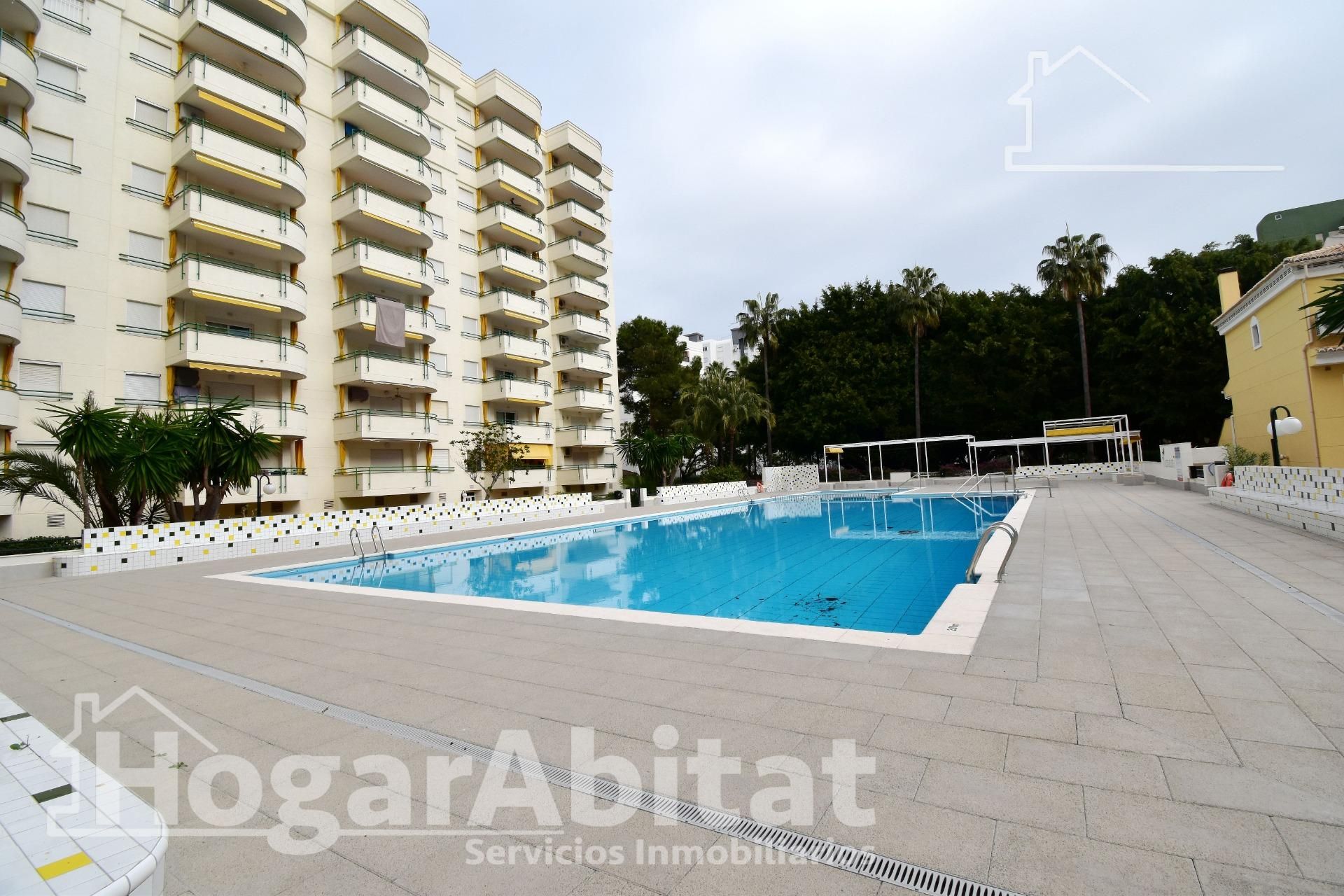 Swimming pool of Attic for sale in Gandia  with Air Conditioner, Private garden and Terrace