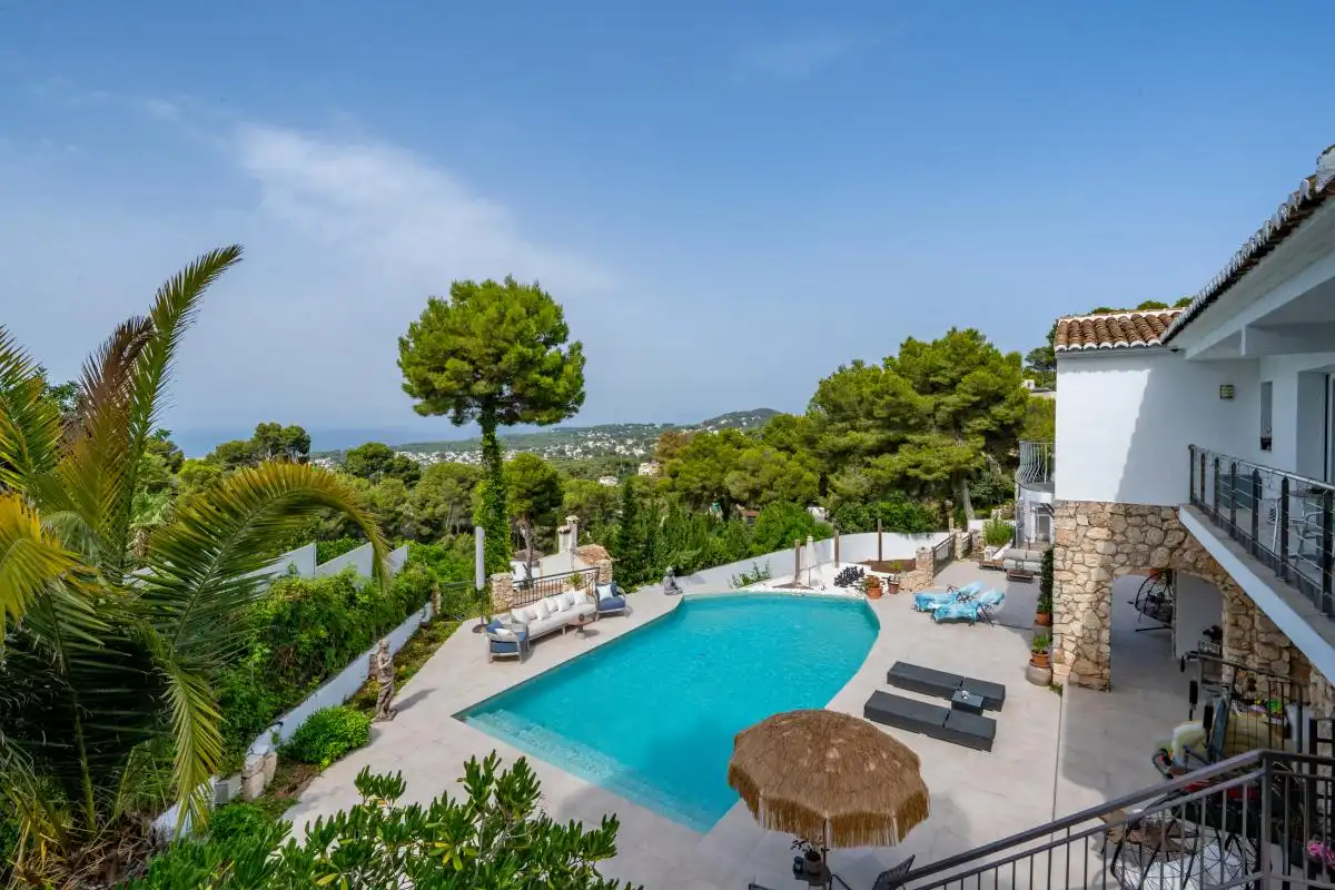 Piscina de Casa o xalet en venda en Jávea / Xàbia amb Aire condicionat, Calefacció i Jardí privat