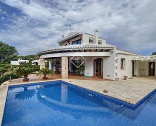 Exterior view of House or chalet for sale in Ciutadella de Menorca  with Terrace and Swimming Pool