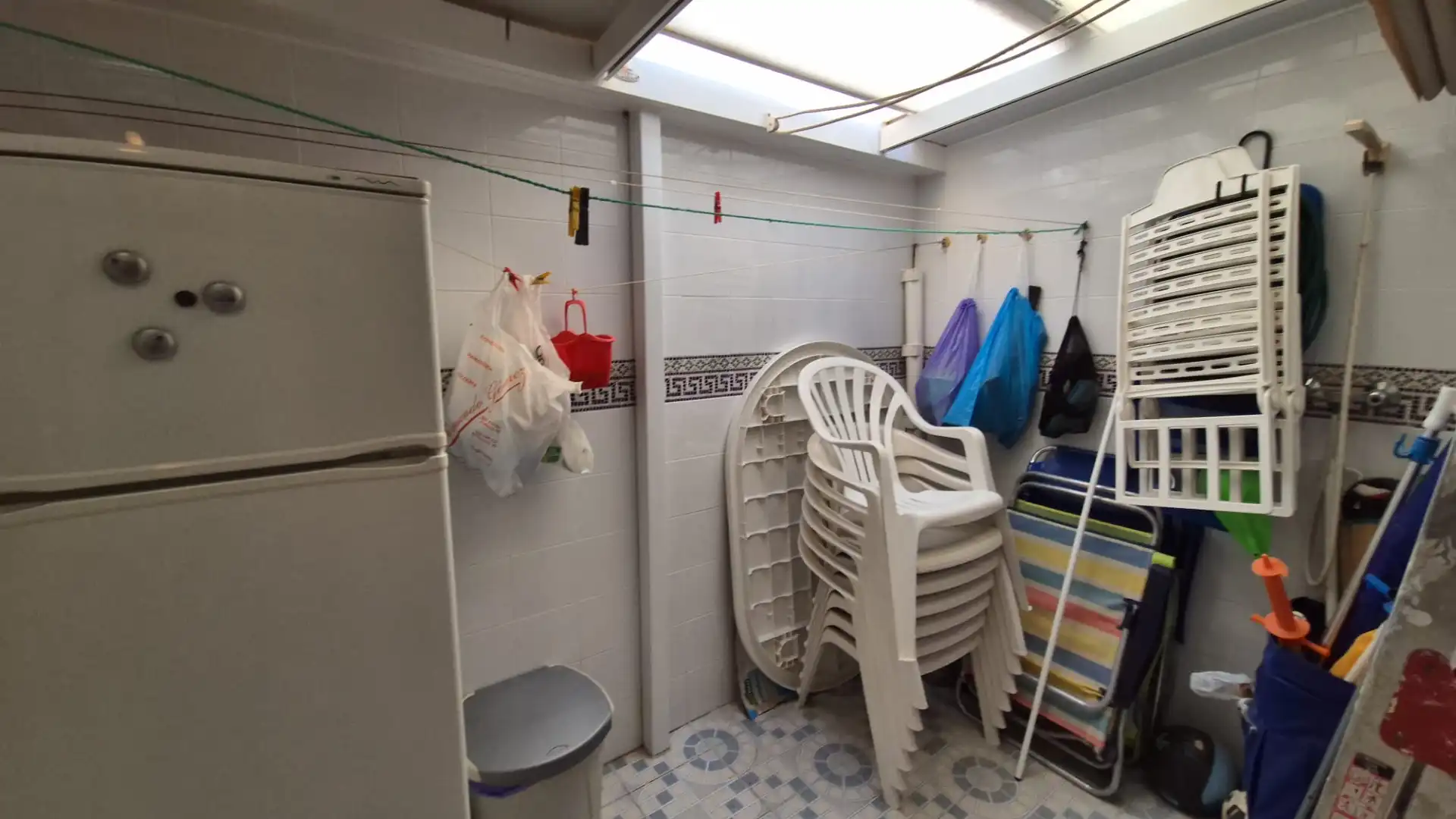 Cocina de Casa adosada en venta en Pilar de la Horadada con Aire acondicionado, Terraza y Amueblado