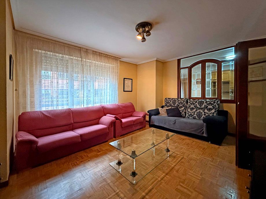 Living room of Flat for sale in Vitoria - Gasteiz  with Heating, Parquet flooring and Terrace