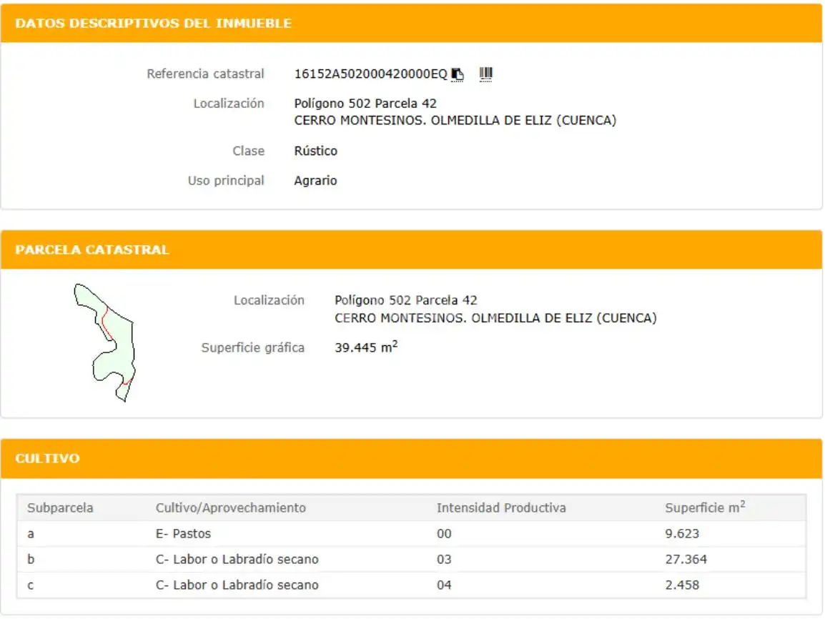 Terreni e lotti in vendita a Olmedilla de eliz, imagen 4