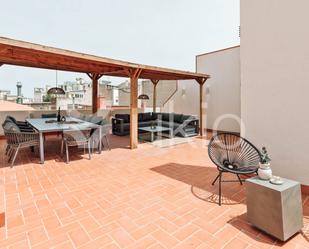 Terrace of Attic to rent in  Barcelona Capital  with Air Conditioner, Heating and Terrace