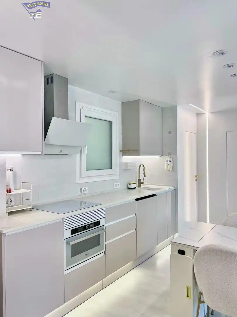 Kitchen of Flat for sale in La Llagosta  with Air Conditioner, Heating and Parquet flooring