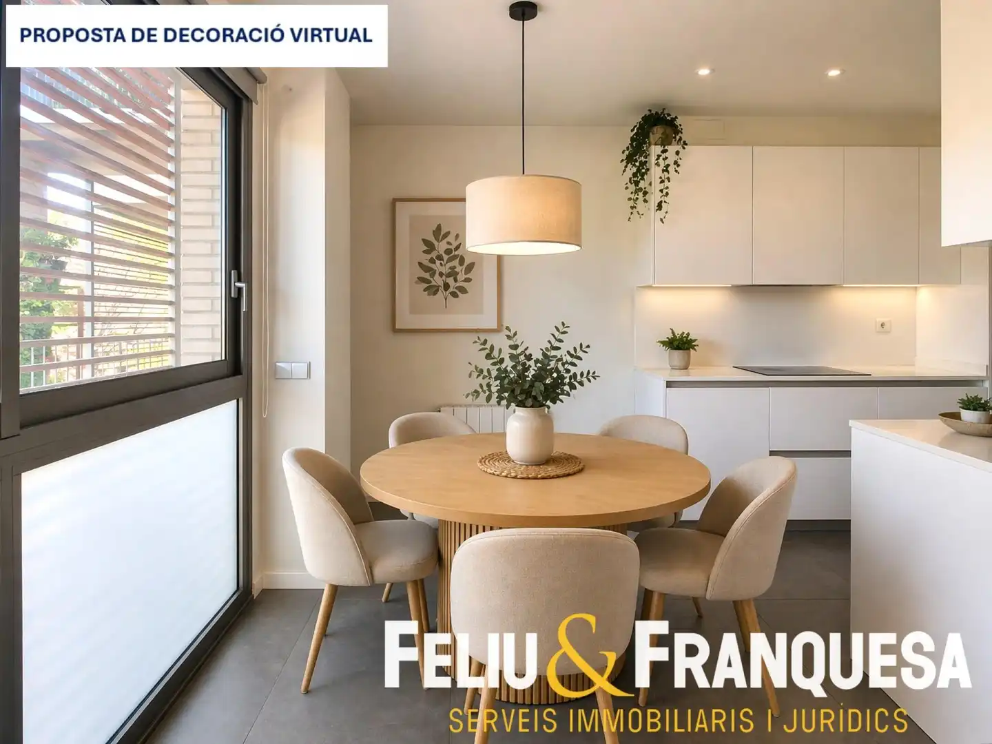 Comedor de Piso en venta en Sant Cugat del Vallès con Calefacción, Jardín privado y Terraza