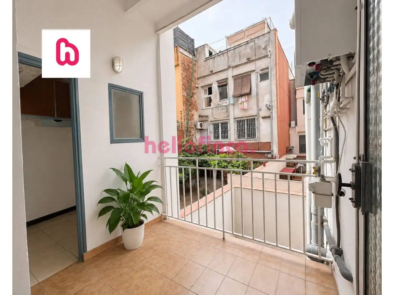 Balcony of Flat for sale in Barcelona  with Heating, Balcony and Alarm