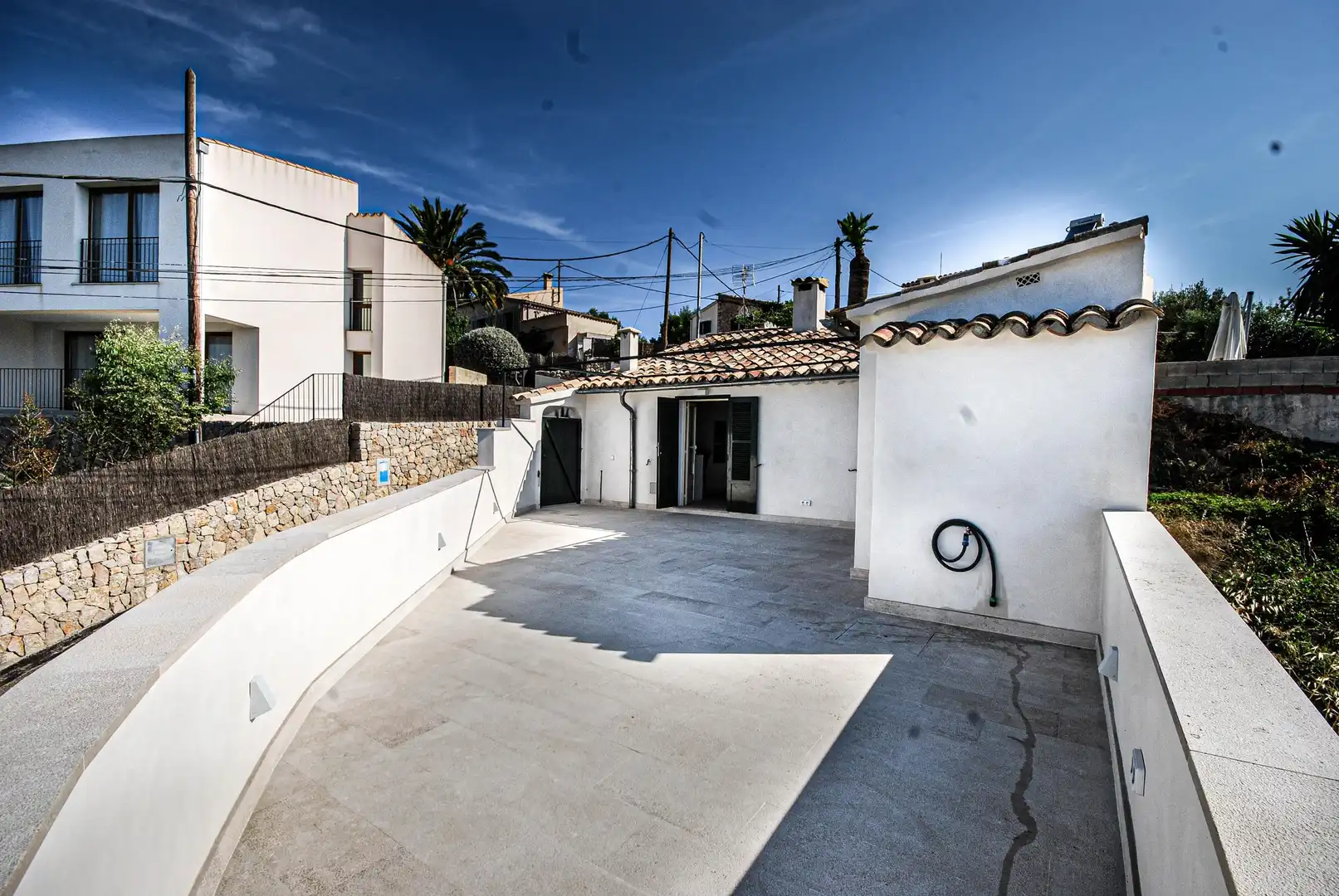 Exterior view of Country homes for rent in Puigpunyent  with Air Conditioner and Terrace