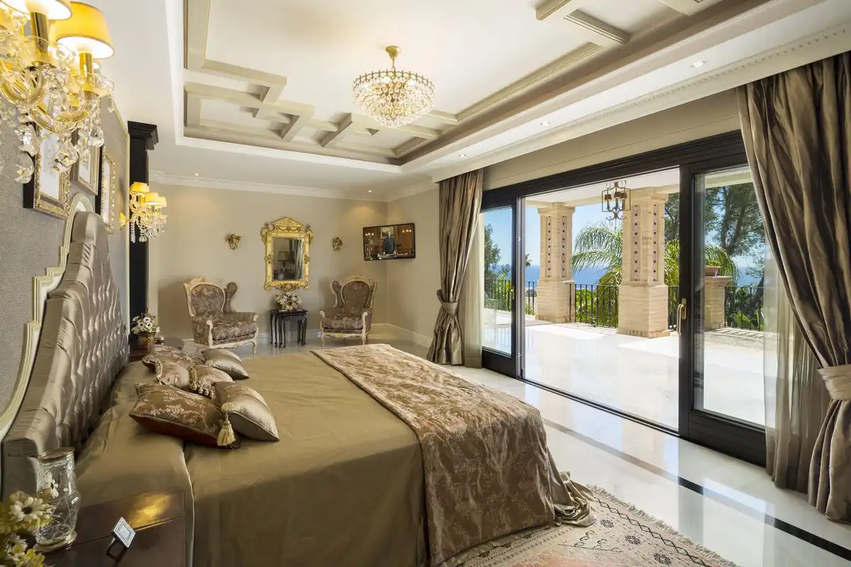 Habitación de Casa o chalet en venta en Marbella con Aire acondicionado, Jardín privado y Terraza