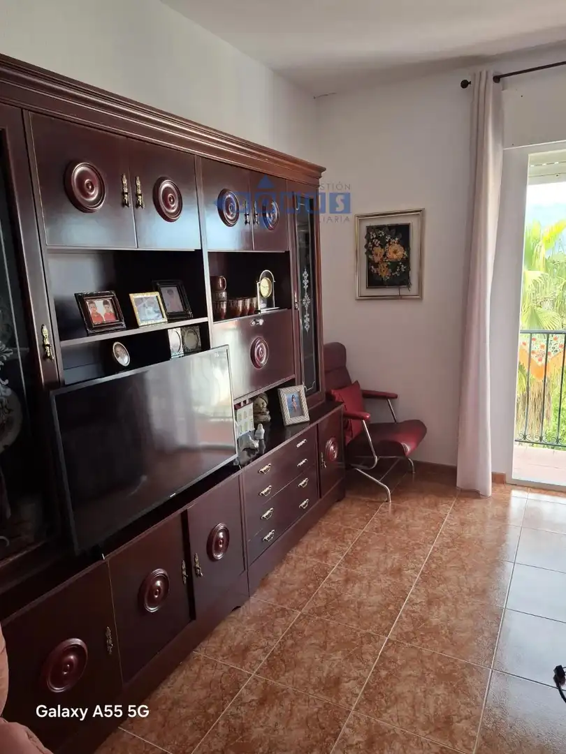 Sala de estar de Piso en venta en Pujerra con Terraza y Amueblado