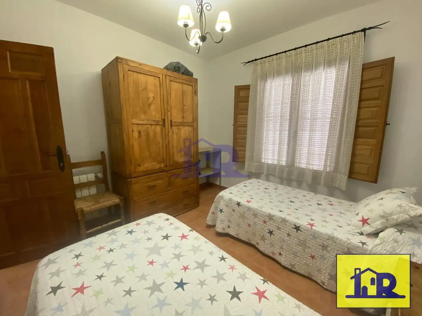 Bedroom of Flat for sale in Cuenca  with Heating, Terrace and Furnished