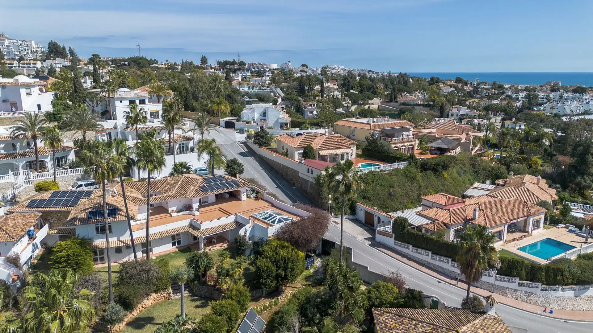 Vista exterior de Casa o xalet en venda en Mijas amb Terrassa