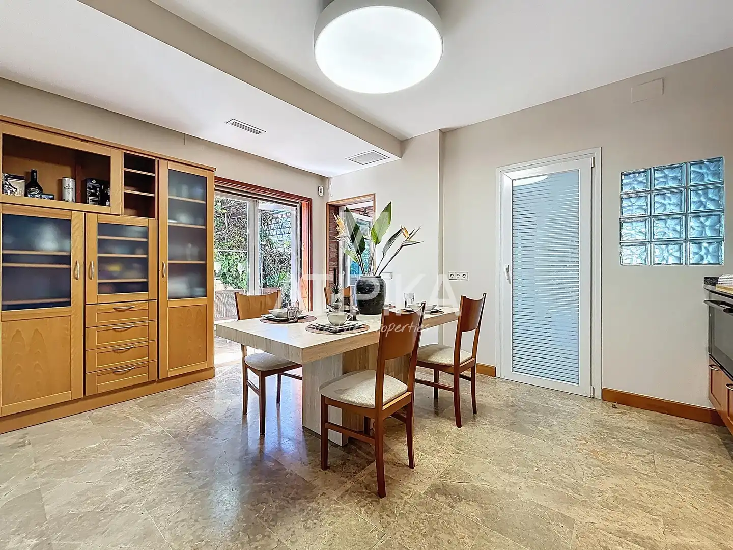 Comedor de Casa o chalet de alquiler en Castelldefels con Aire acondicionado, Calefacción y Terraza