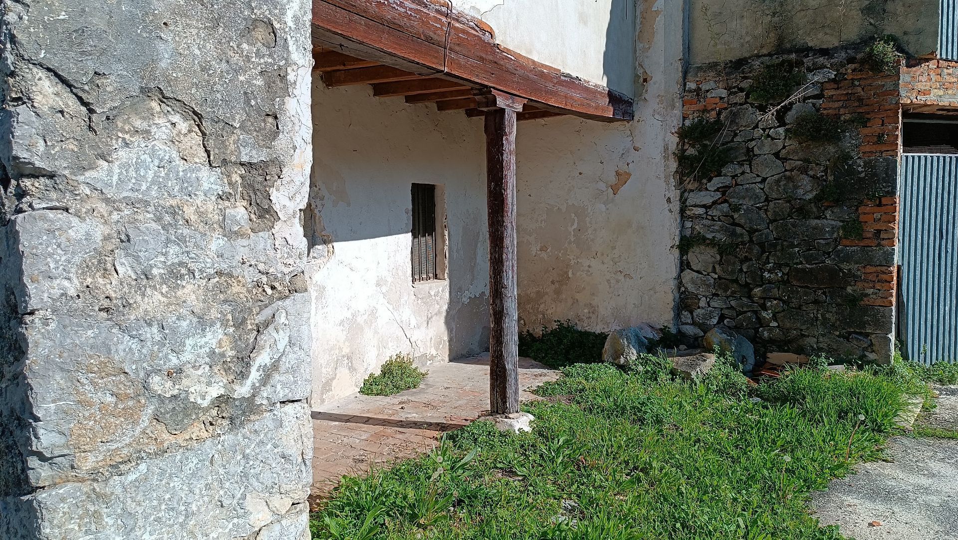 Exterior view of Single-family semi-detached for sale in Llanes  with Private garden