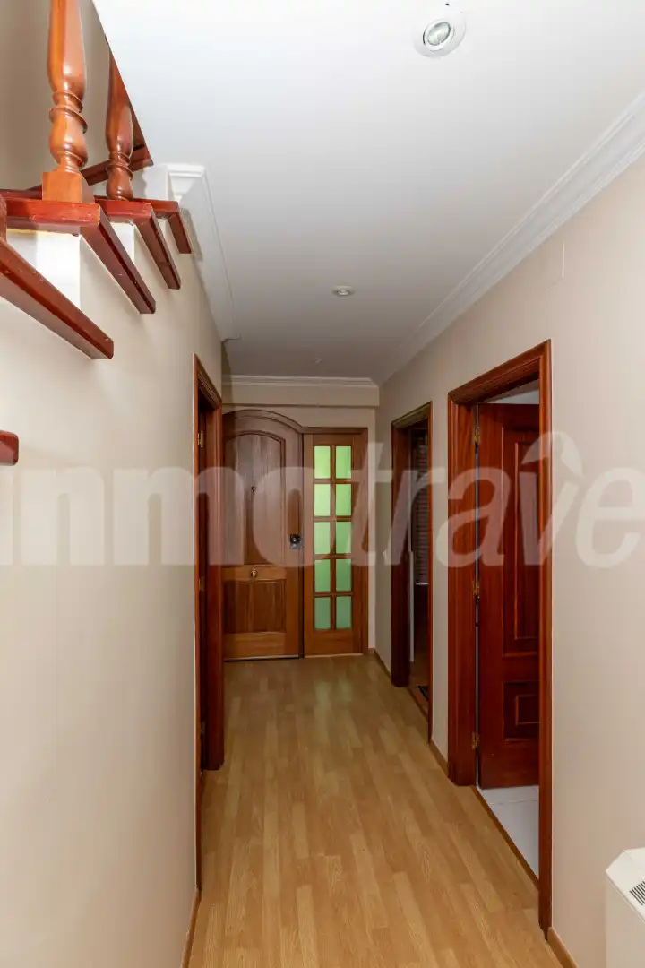Casa adosada de lloguer en Sanxenxo amb Jardí privat, Terrassa i Moblat