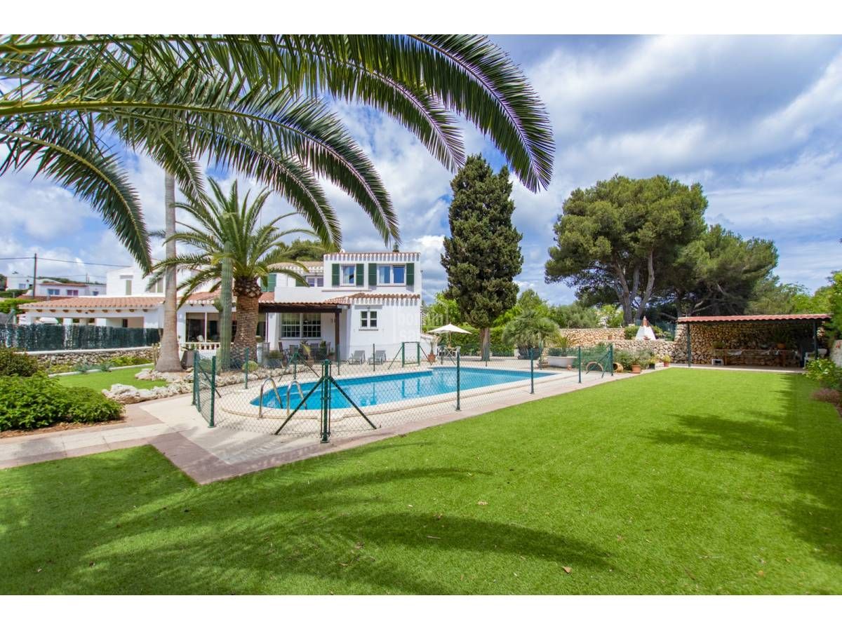 Garden of Country house for sale in Es Castell  with Private garden, Terrace and Swimming Pool