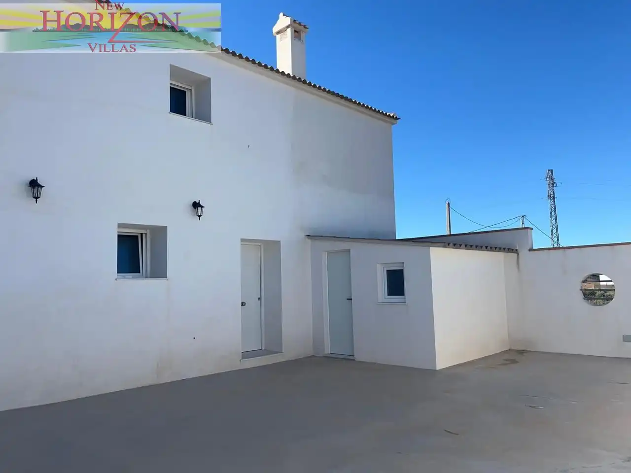 Vista exterior de Casa o xalet de lloguer en Albox amb Piscina comunitària