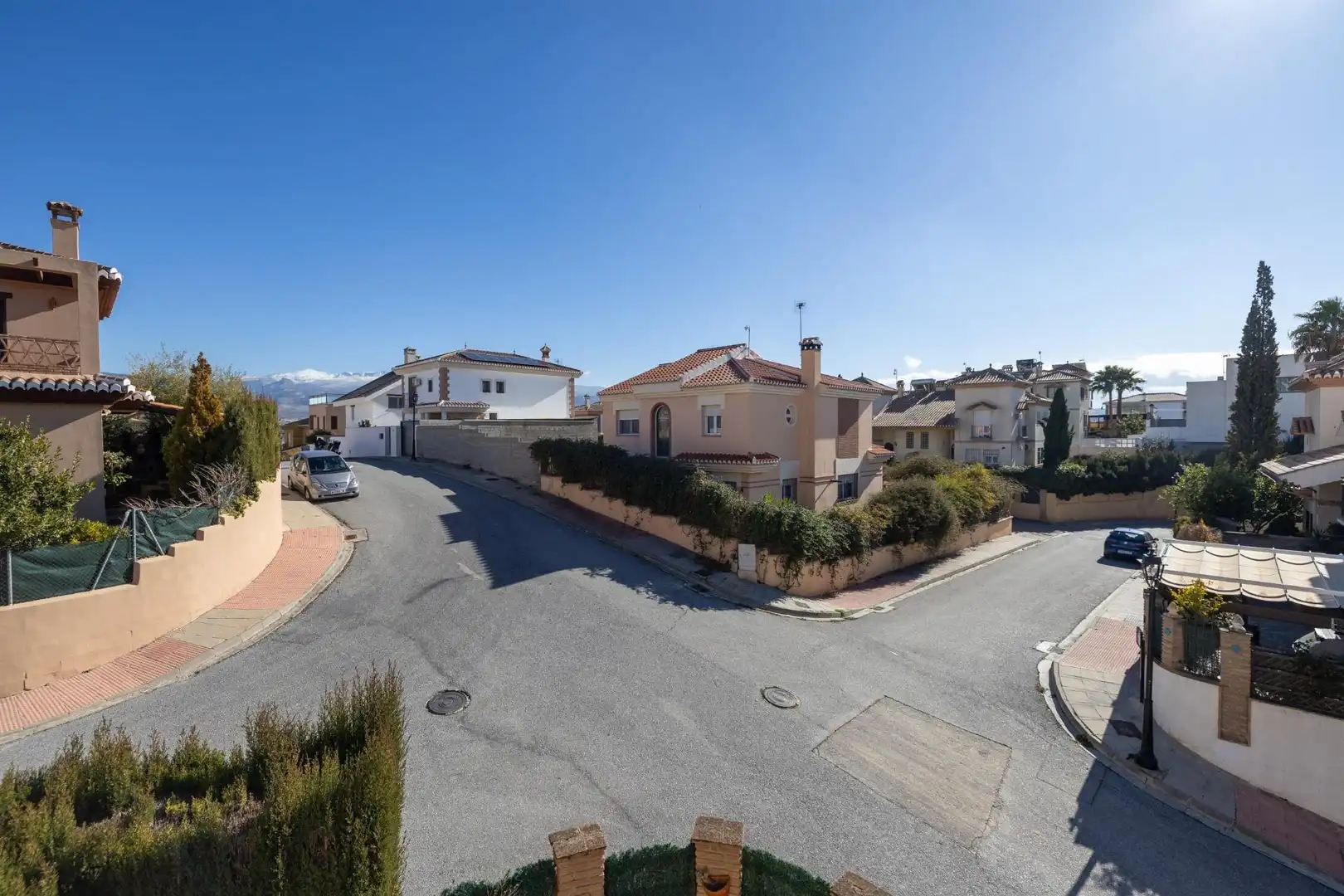 Vista exterior de Casa o chalet en venta en Alhendín con Calefacción, Jardín privado y Terraza