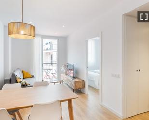 Bedroom of Flat to rent in  Barcelona Capital  with Air Conditioner, Heating and Furnished