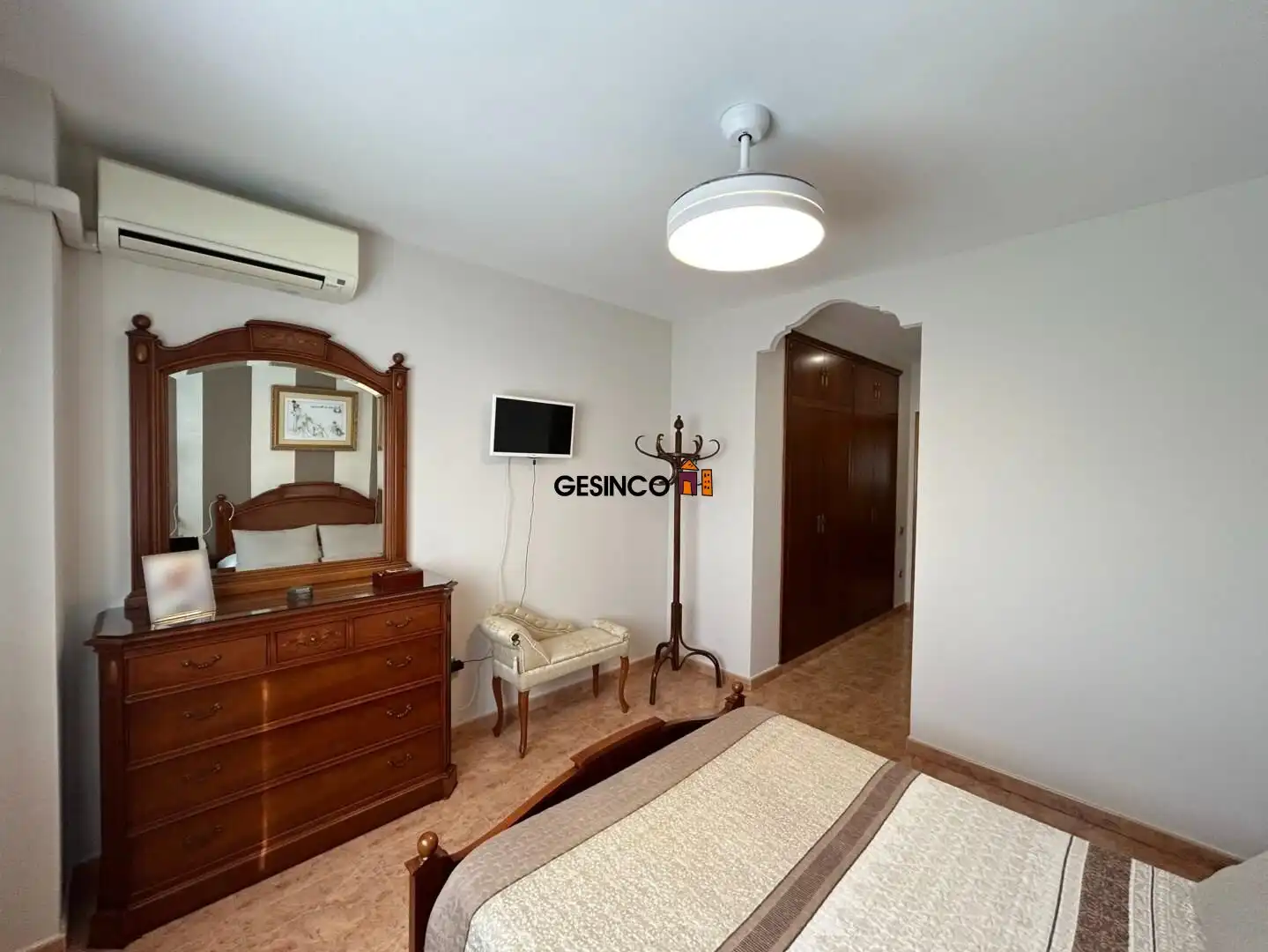 Schlafzimmer von Wohnung zum Verkauf in La Llosa de Ranes mit Klimaanlage, Abstellraum und Balkon