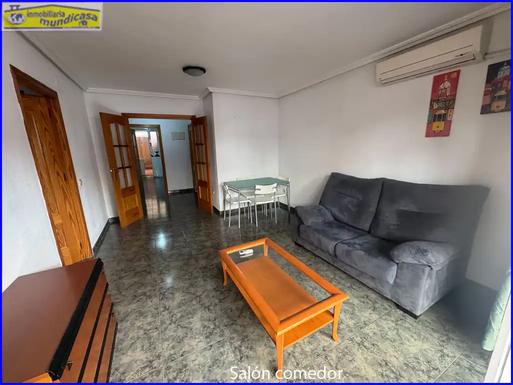 Sala de estar de Piso en venta en Santomera con Aire acondicionado, Trastero y Amueblado