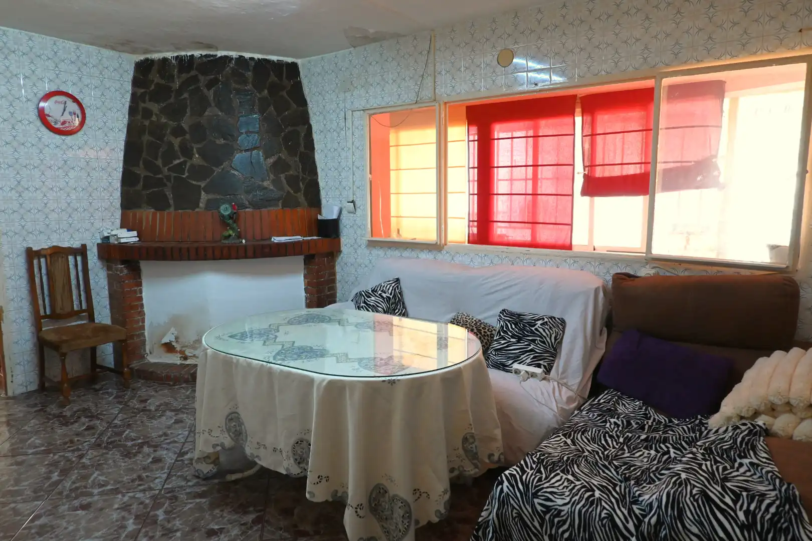 Sala de estar de Casa adosada en venta en Armilla