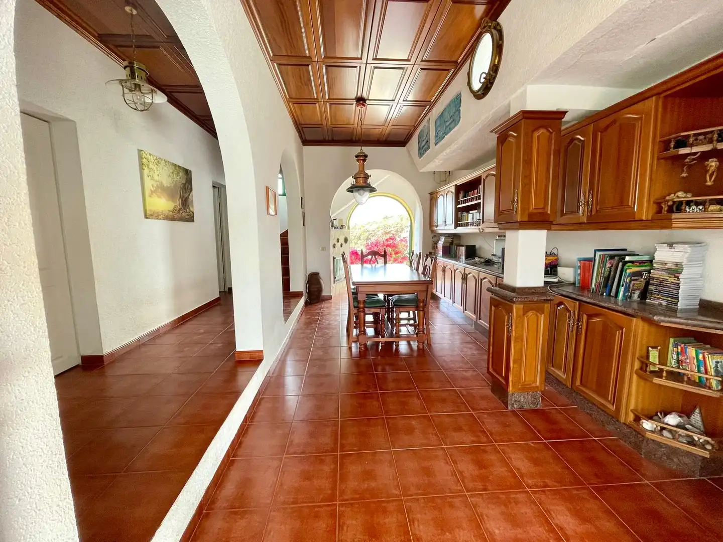 Kitchen of Houses for sale in Granadilla de Abona  with Private garden, Terrace and Swimming Pool