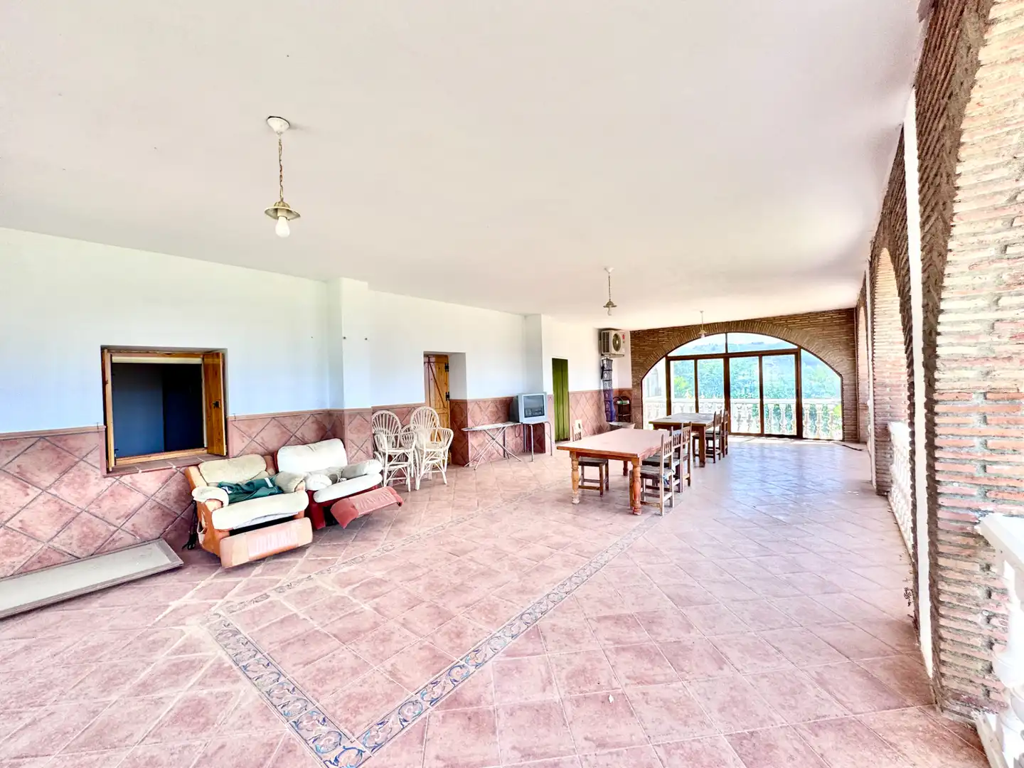 Living room of Houses for sale in Laujar de Andarax  with Air Conditioner, Private garden and Terrace