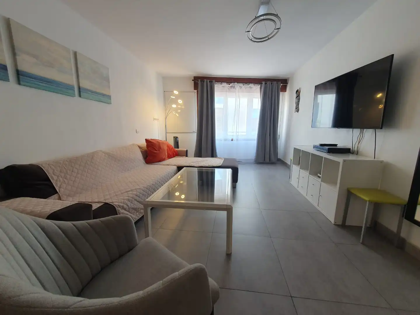 Living room of Apartments for rent in Granadilla de Abona  with Furnished, Oven and Washing machine