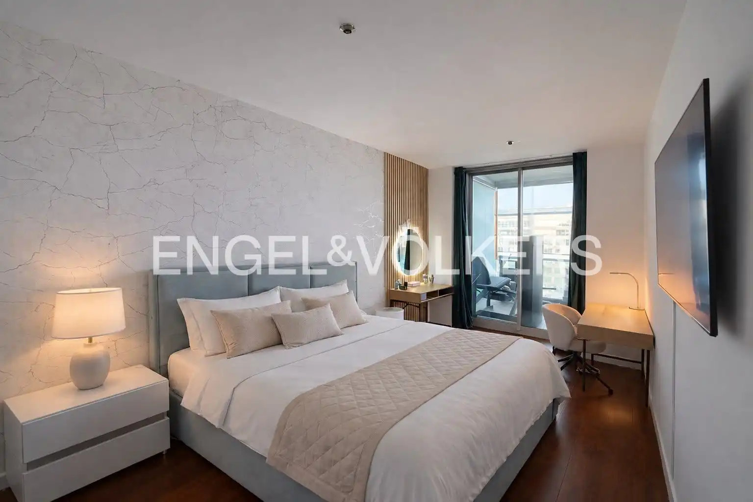 Bedroom of Flat for rent in Barcelona  with Air Conditioner, Heating and Parquet flooring