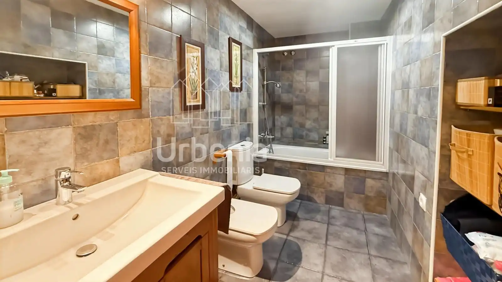 Bathroom of Flat for sale in Tordera  with Heating, Terrace and Furnished