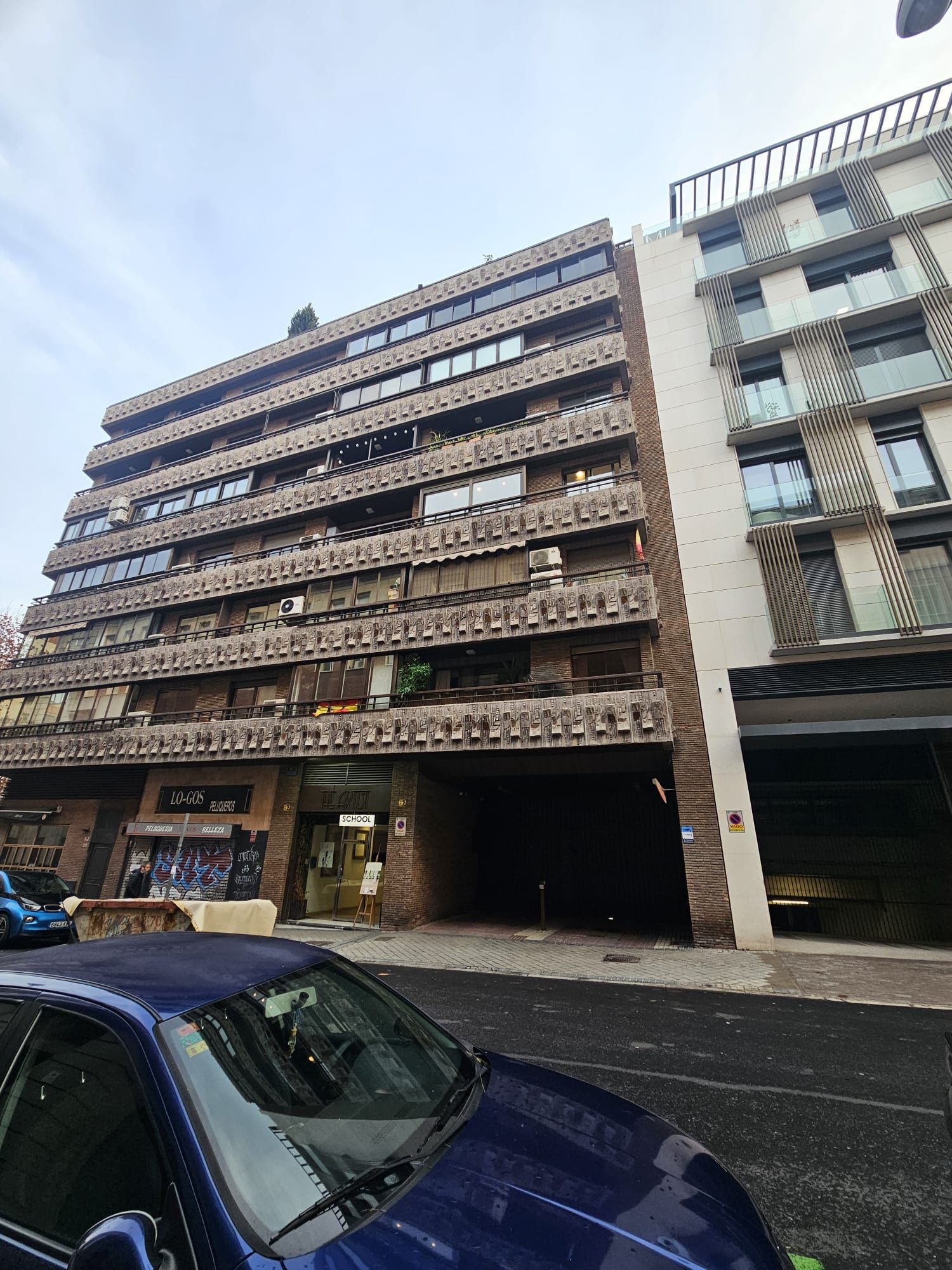 Exterior view of Garage for sale in  Madrid Capital