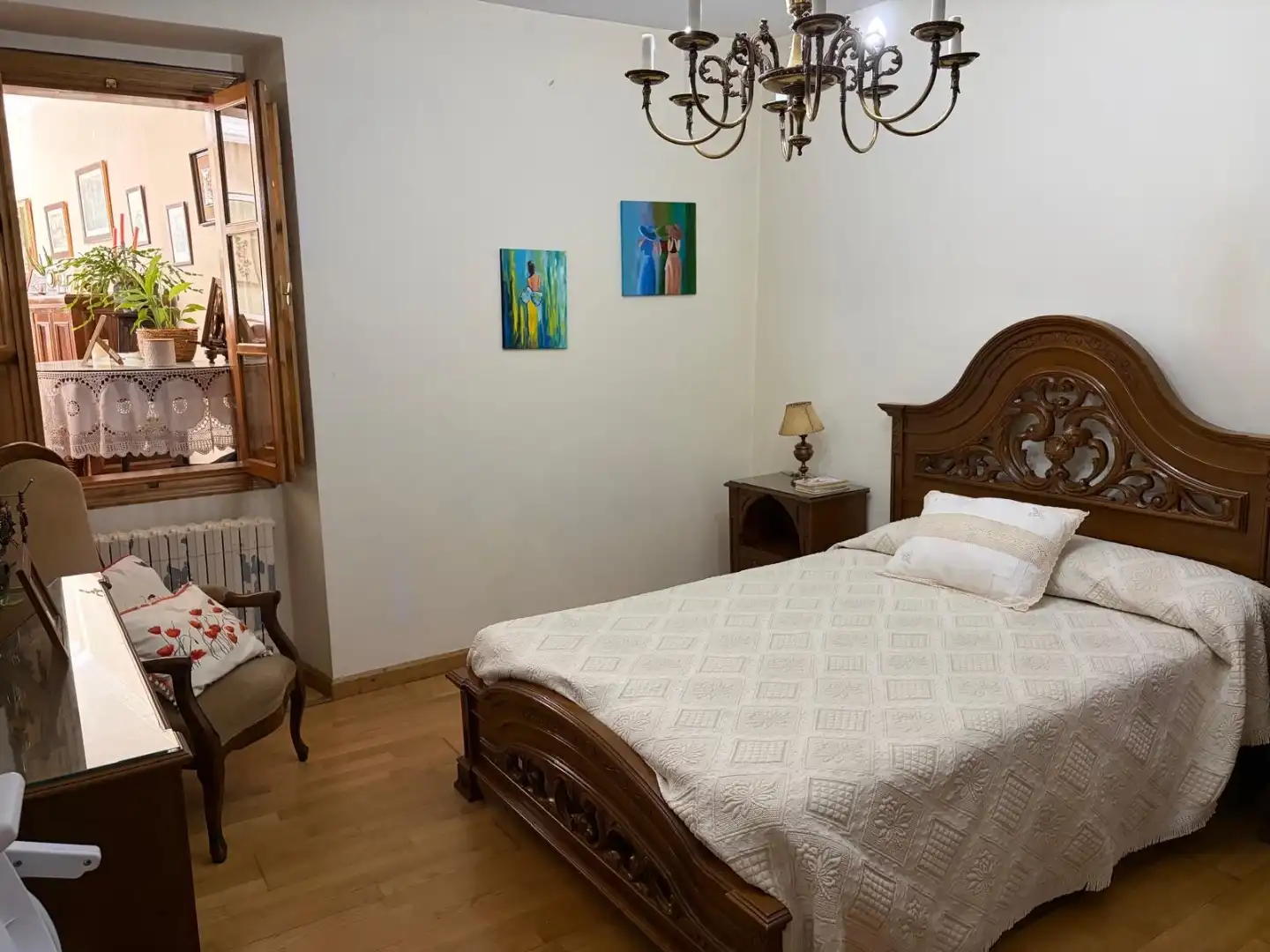Dormitori de Casa o xalet en venda en Chantada amb Calefacció, Jardí privat i Parquet