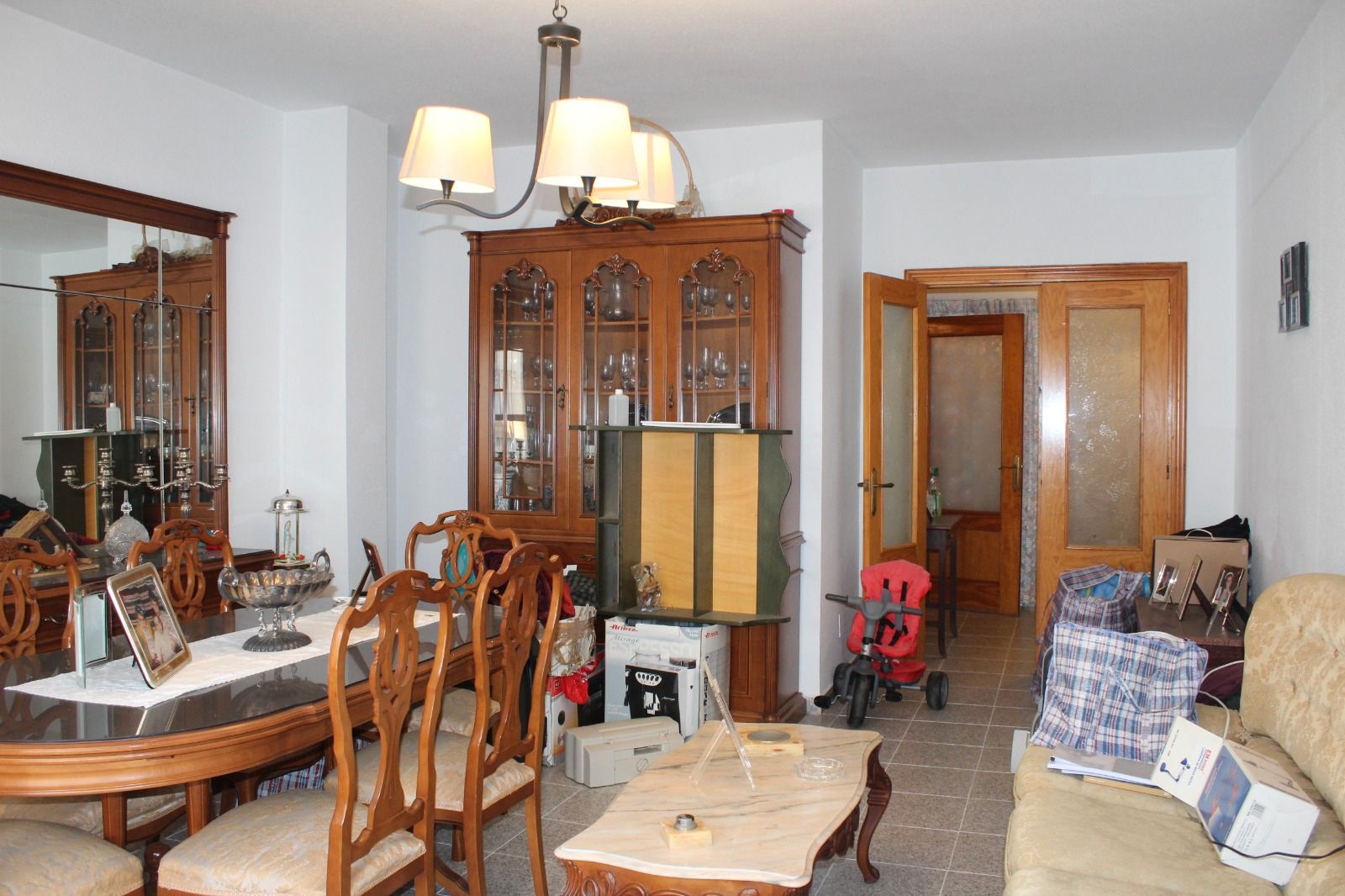 Menjador de Casa adosada en venda en Roquetas de Mar amb Aire condicionat, Terrassa i Traster