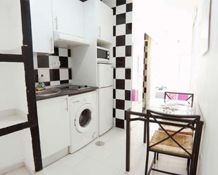 Kitchen of Study to share in  Madrid Capital  with Air Conditioner and Terrace