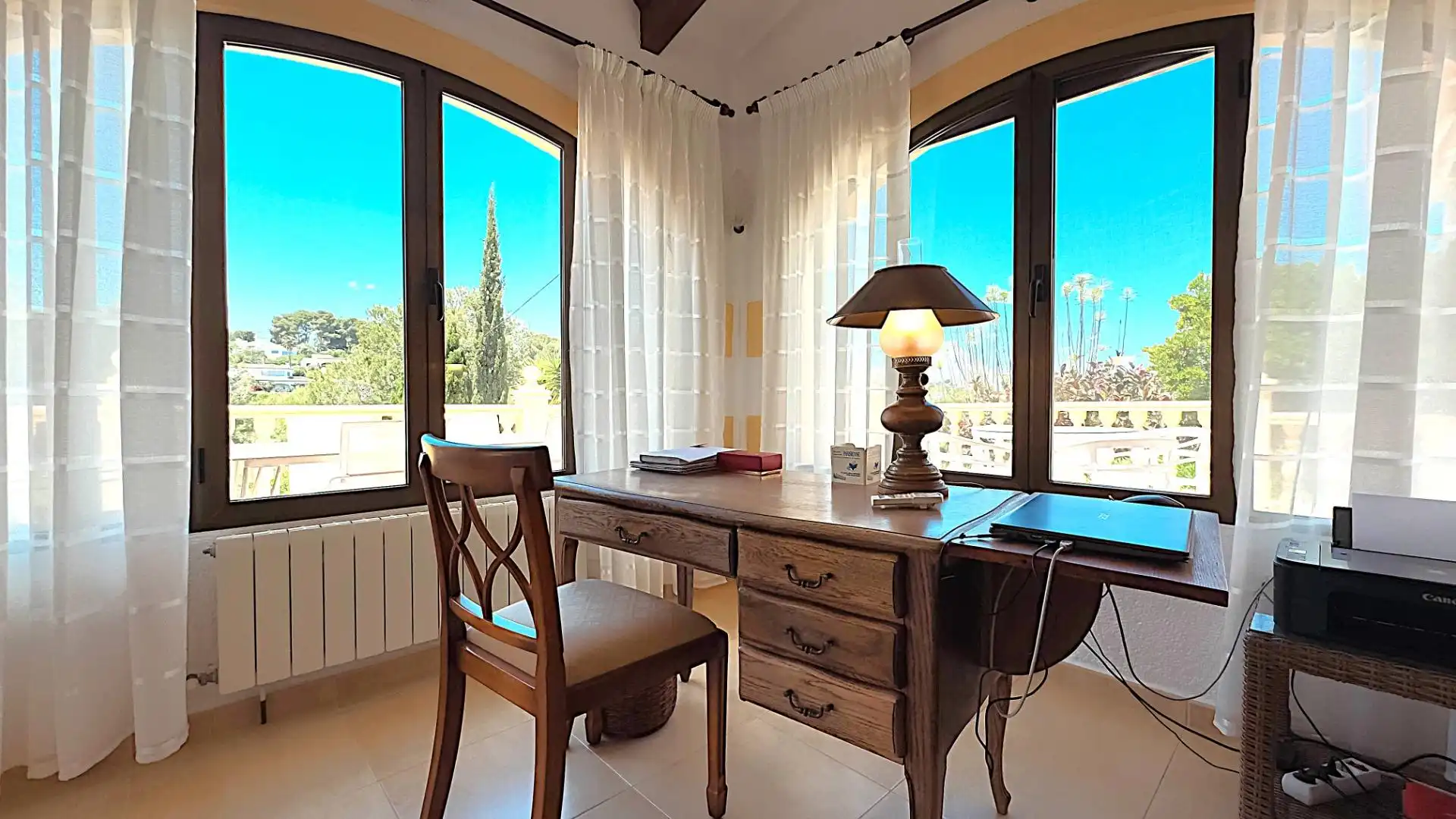 Dining room of Houses for sale in Jávea / Xàbia  with Air Conditioner, Heating and Private garden